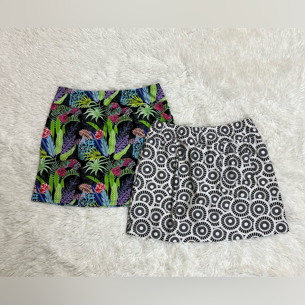Bundle B-Skinz Colorful and Black & White Skirt Set size XL